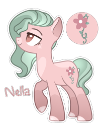 Size: 1522x1800 | Tagged: safe, artist:at--ease, oc, oc:nella, earth pony, pony, female, mare, simple background, solo, transparent background