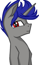 Size: 389x642 | Tagged: safe, artist:zeka10000, oc, oc only, oc:enigan, pony, unicorn, looking back, simple background, transparent background