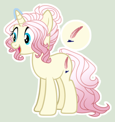 Size: 1660x1752 | Tagged: safe, artist:sweet-psycho-uwu, oc, pony, unicorn, base used, female, magical lesbian spawn, mare, offspring, parent:fluttershy, parent:rarity, parents:flarity, simple background, solo, white outline