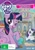 Size: 600x851 | Tagged: safe, flam, flim, rarity, star swirl the bearded, twilight sparkle, twilight sparkle (alicorn), alicorn, pony, unicorn, book, dvd cover, globe, my little pony logo