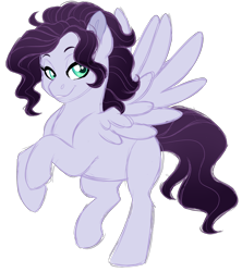 Size: 842x949 | Tagged: safe, artist:azure-art-wave, oc, pegasus, pony, female, mare, offspring, parent:rarity, parent:soarin', parents:soarity, simple background, solo, transparent background