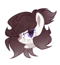 Size: 1024x1114 | Tagged: safe, artist:chococolte, oc, pony, bust, female, mare, portrait, simple background, solo, transparent background