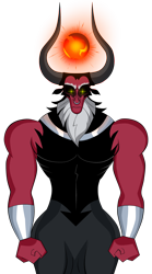 Size: 1700x3050 | Tagged: safe, artist:dualtry, lord tirek, anime, anime style, antagonist, evil, male, solo, villainous