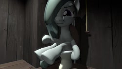 Size: 1280x720 | Tagged: safe, artist:unknownface24, marble pie, earth pony, pony, 3d, but why, constipated, crying, fetish, solo, toilet