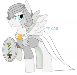 Size: 1575x1540 | Tagged: safe, oc, oc:light knight, pony, armor, shield