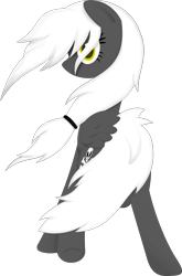 Size: 1227x1861 | Tagged: safe, artist:zacatron94, oc, oc:captain white, pegasus, pony, female, mare, simple background, solo, transparent background