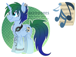 Size: 1024x780 | Tagged: safe, artist:kazziepones, oc, oc:tenor tunes, pony, unicorn, headphones, male, simple background, solo, stallion, transparent background