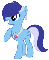 Size: 3000x3650 | Tagged: safe, artist:toutax, oc, oc only, oc:brushie brusha, earth pony, pony, cutie mark, headphones, simple background, solo, transparent background, vector