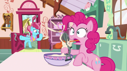 Size: 1280x720 | Tagged: safe, screencap, cup cake, pinkie pie, pony, between dark and dawn