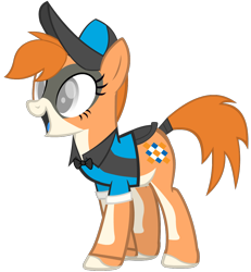 Size: 1046x1131 | Tagged: safe, artist:thunder-blur, oc, oc:kiva, earth pony, pony, robot, robot pony, solo