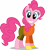 Size: 3523x3879 | Tagged: safe, editor:crisx284, pinkie pie, pony, clothes, digimon, digimon adventure, gloves, koushiro "izzy" izumi, orange shirt, shirt, shorts, simple background, solo, transparent background