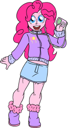 Size: 566x1063 | Tagged: safe, artist:shennanigma, pinkie pie, equestria girls, 2000s, commissioner:sonicdom7