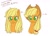 Size: 1264x922 | Tagged: safe, artist:nota_mano, derpibooru import, applejack, earth pony, pony, cute, eye clipping through hair, female, hat, jackabetes, japanese, loose hair, mare, simple background, white background