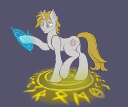 Size: 1156x966 | Tagged: safe, artist:mitya1260, derpibooru exclusive, oc, pony, unicorn, magic, magic circle