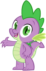 Size: 3908x6018 | Tagged: safe, artist:andoanimalia, spike, dragon, absurd resolution, cute, looking at you, male, open mouth, simple background, solo, spikabetes, transparent background, vector