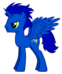 Size: 408x481 | Tagged: safe, artist:jazmir97, alicorn, pony, pony creator, alicornified, ponified, race swap, solo, sonic the hedgehog (series)