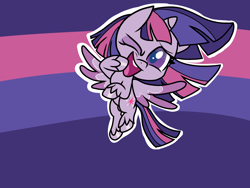 Size: 2048x1536 | Tagged: safe, artist:bronies playing, twilight sparkle, twilight sparkle (alicorn), alicorn, pony, my little pony: pony life, cute, purple, solo