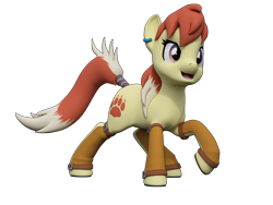 Size: 1800x1350 | Tagged: safe, artist:clawed-nyasu, oc, oc only, oc:lionheart, pony, 3d, 3d model, simple background, solo, transparent background