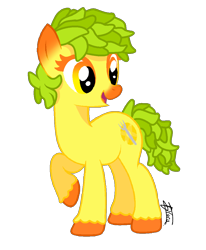 Size: 916x1114 | Tagged: safe, artist:minty joy, oc, oc:pineapone, earth pony, pony, pineapple, png, simple background, solo