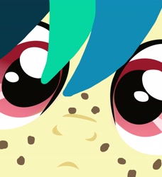 Size: 3307x3628 | Tagged: safe, oc, oc:apogee, pony, close up series, close-up, extreme close up, freckles