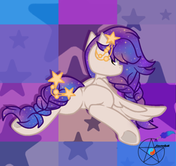 Size: 900x850 | Tagged: safe, artist:azurasquill, oc, pegasus, pony, base used, butt, featureless crotch, female, mare, pentagram, plot