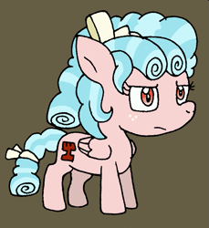 Size: 667x727 | Tagged: safe, artist:cmara, cozy glow, pegasus, pony, cozy glow is best facemaker, cozy glow is not amused, cozybetes, cute, foal, solo