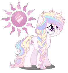 Size: 850x900 | Tagged: safe, artist:gihhbloonde, oc, oc:crystal sunshine, pony, unicorn, base used, female, glasses, mare, simple background, solo, transparent background