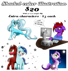Size: 3571x3746 | Tagged: safe, derpibooru import, pony, advertisement, commission, commission info
