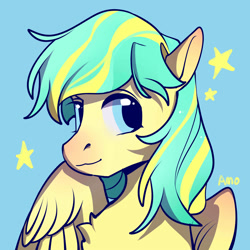 Size: 3000x3000 | Tagged: safe, artist:amo, oc, oc:lemonade candy, pegasus, solo