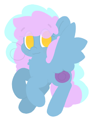 Size: 1075x1401 | Tagged: safe, artist:moonydusk, oc, oc only, oc:astral knight, pegasus, pony, female, lineless, mare, simple background, transparent background