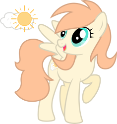 Size: 5000x5286 | Tagged: safe, artist:northernthestar, oc, oc:sunny sky, pegasus, pony, absurd resolution, female, mare, simple background, solo, transparent background