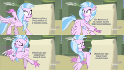 Size: 3840x2160 | Tagged: safe, silverstream, uprooted, exploitable meme, meme, silverstream's plan