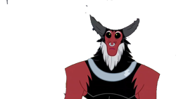 Size: 1920x1080 | Tagged: safe, edit, edited screencap, screencap, lord tirek, centaur, frenemies (episode), background removed, male, nose piercing, nose ring, piercing, simple background, solo, transparent background