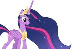 Size: 14212x9805 | Tagged: safe, artist:andoanimalia, princess twilight 2.0, twilight sparkle, twilight sparkle (alicorn), alicorn, pony, the last problem, absurd resolution, female, mare, older, older twilight, simple background, smiling, solo, transparent background, vector