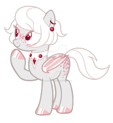 Size: 1600x1729 | Tagged: safe, artist:magicdarkart, oc, bat pony, pony, base used, deviantart watermark, female, mare, obtrusive watermark, simple background, solo, transparent background, watermark