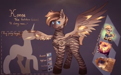 Size: 2048x1272 | Tagged: safe, artist:toastzebra, oc, oc:konoa, pony, zebra, male, reference sheet, zebra oc