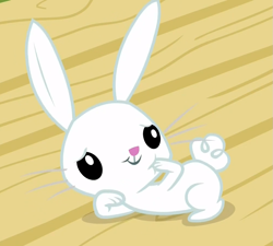 Size: 1001x900 | Tagged: safe, screencap, angel bunny, rabbit, she talks to angel, angelbetes, animal, cropped, cute, draw me like one of your french girls, male, seductive pose, solo, stupid sexy angel bunny