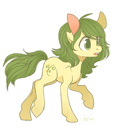 Size: 800x796 | Tagged: safe, artist:laceymod, oc, oc only, oc:invidia, earth pony, pony, female, mare, simple background, solo, white background