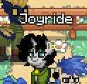 Size: 123x118 | Tagged: safe, oc, oc only, oc:joyride, pony, unicorn, bowtie, cropped, female, horn, mantle, mare, pixel art, pony town, solo, sprite