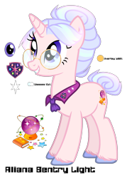 Size: 1370x1912 | Tagged: safe, artist:sweet-psycho-uwu, oc, oc:aliana sentry light, pony, unicorn, female, glasses, mare, offspring, parent:flash sentry, parent:twilight sparkle, parents:flashlight, simple background, solo, transparent background