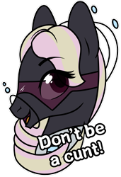 Size: 1199x1753 | Tagged: safe, artist:nomipolitan, oc, oc only, pony, bust, dialogue, female, solo, sunglasses, vulgar