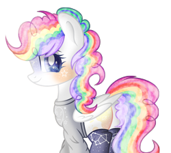 Size: 1720x1540 | Tagged: safe, artist:bloodlover2222, oc, oc:pandora, pegasus, pony, base used, clothes, female, mare, shirt, simple background, solo, transparent background