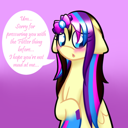 Size: 1000x1000 | Tagged: safe, artist:lovely pages, oc, oc:lovely pages, pegasus, pony, female, mare, solo