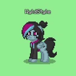 Size: 818x818 | Tagged: safe, artist:brickowskibois, pegasus, pony, crossover, lego, lucy, ponified, pony town, solo, the lego movie, wyldstyle