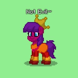 Size: 811x810 | Tagged: safe, artist:brickowskibois, earth pony, pony, crossover, lego, ponified, pony town, queen watevra wa-nabi, solo, the lego movie, the lego movie 2: the second part