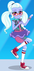 Size: 455x958 | Tagged: safe, screencap, sugarcoat, dance magic, equestria girls, spoiler:eqg specials, converse, cropped, shoes, sneakers, solo