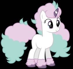 Size: 800x763 | Tagged: safe, pony, unicorn, black background, female, galarian ponyta, pokémon, ponified, ponyta, simple background