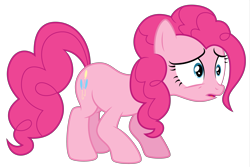 Size: 4486x3000 | Tagged: safe, artist:ready2fail, pinkie pie, earth pony, pony, pinkie pride, .ai available, .svg available, female, mare, open mouth, sad, simple background, solo, transparent background, vector