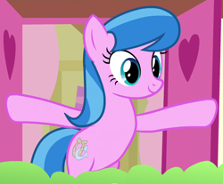 Size: 580x480 | Tagged: safe, screencap, lemonade twirl, earth pony, pony, the big mac question, bipedal, cropped, solo