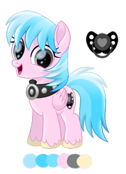 Size: 696x960 | Tagged: safe, artist:prince-lionel, oc, oc only, pegasus, pony, female, filly, movie accurate, reference sheet, simple background, transparent background